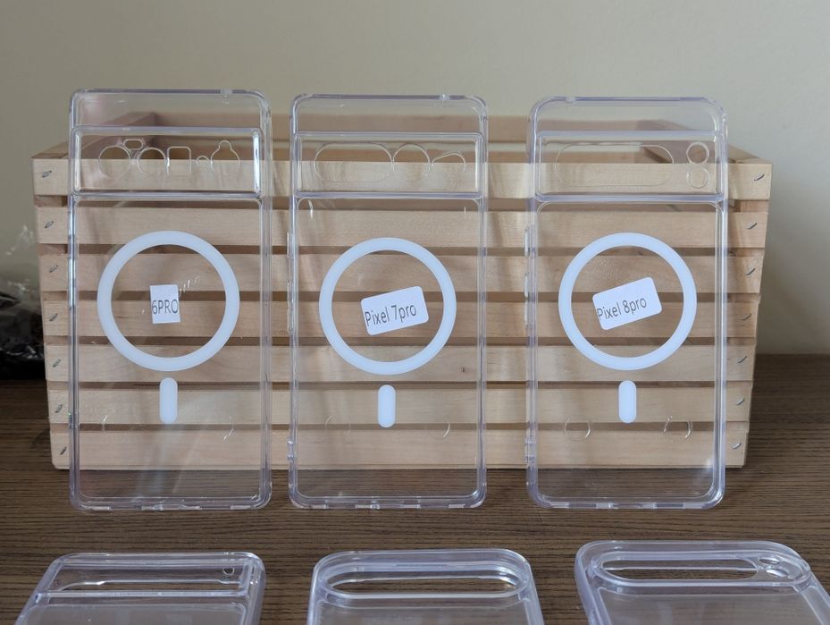 Чохол MagSafe в плівці для Google Pixel Прозорий Антижовтизна