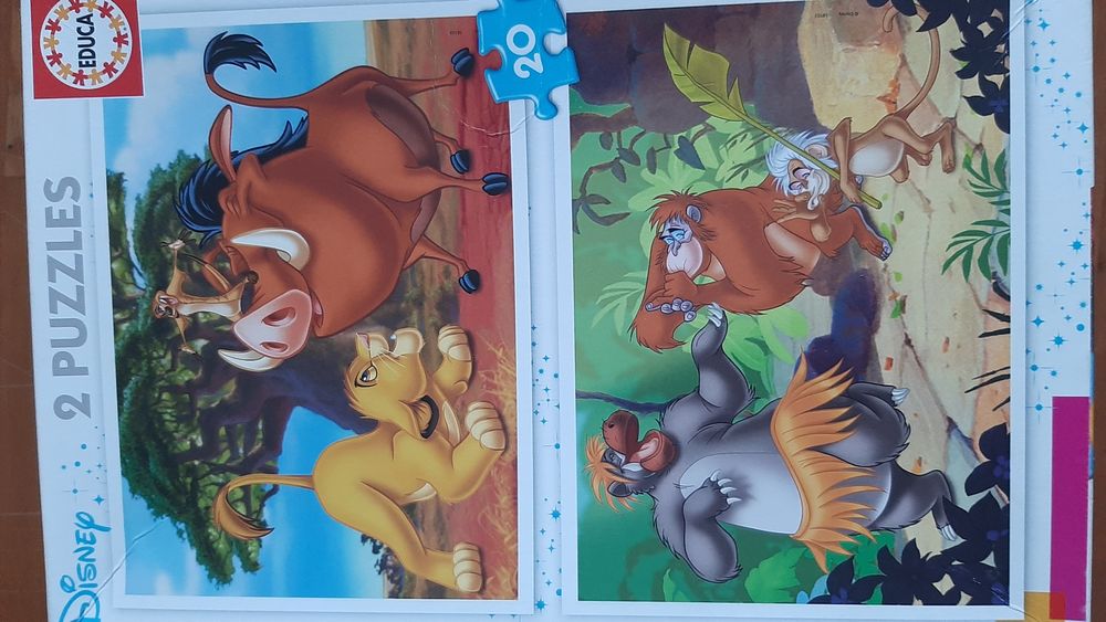2 Puzzles Disney