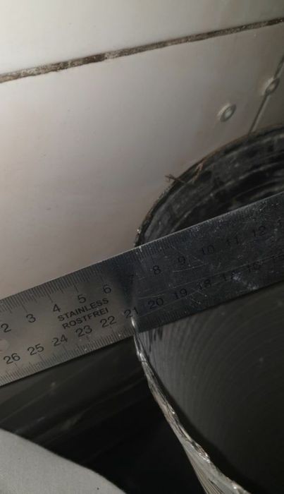 Tubo inox novo, flexível de 3m com diâmetro 200mm e 5m de diâmetro 110