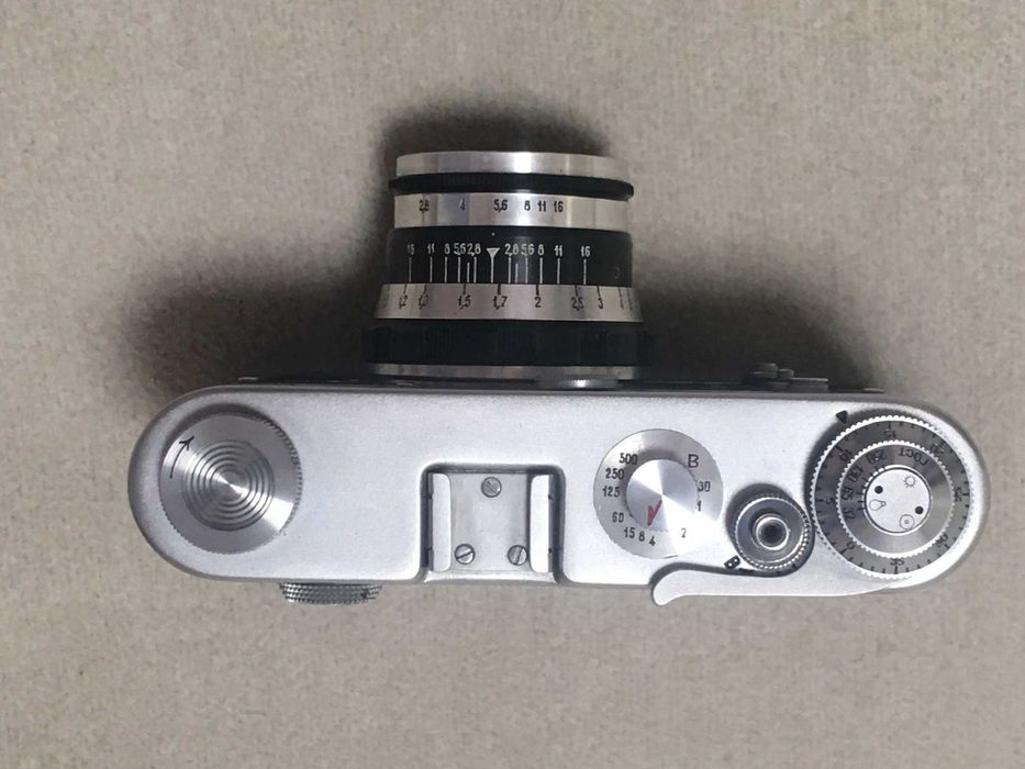 Stary aparat fotograficzny FED-3 PRL ZSRR zadbany