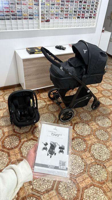 Carrinho bebe 2 em 1 asalvo two+