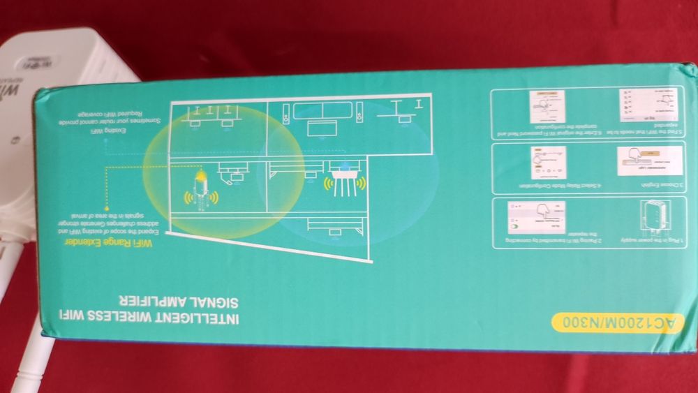 Amplificador de sinal WI-FI 1200 metros