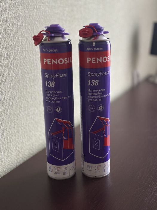 Напыляемый пенополиуретановый утеплитель PENOSIL SprayFoam 138 810 мл