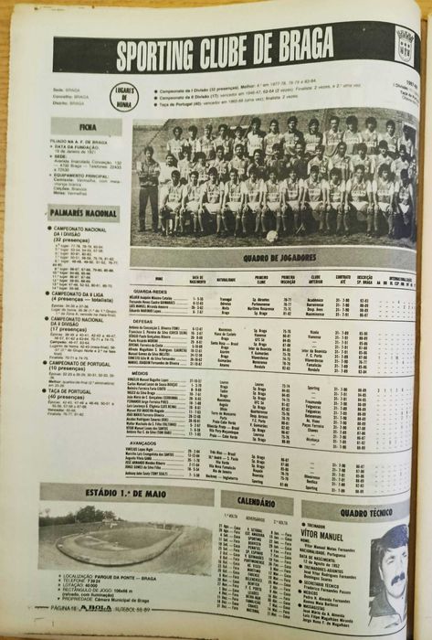Cadernos de A Bola Nº 17 - Época 1988-89