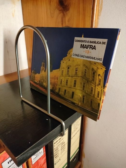 Suporte de livros de encaixe 6 unidades