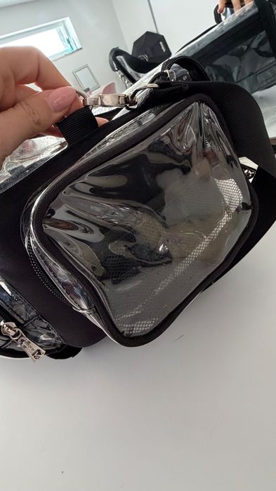 Relavel mala bolsa estojo pincéis maquilhagem