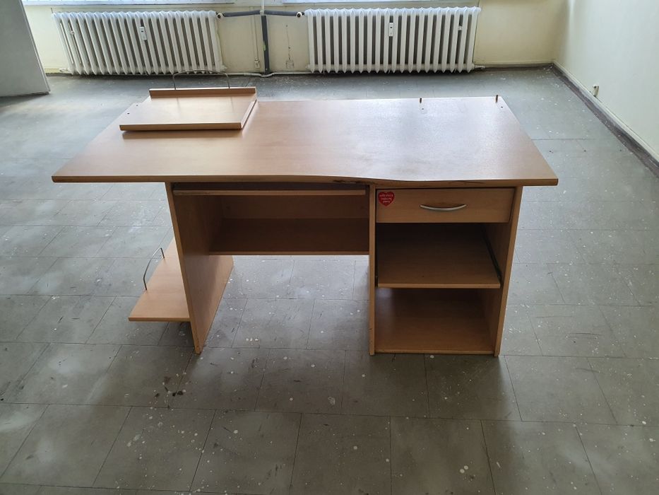 Biurko drewniane biurowe szkolne