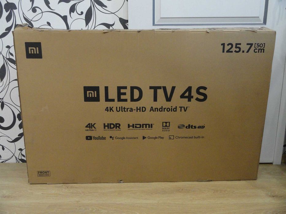 4К смарт телевизор Xiaomi 50 дюймов