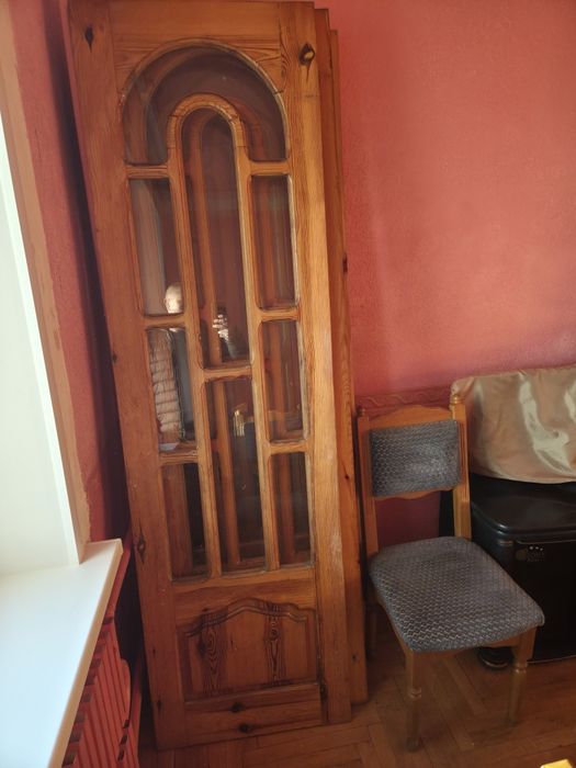 Деревянные изделия на дрова, пластик