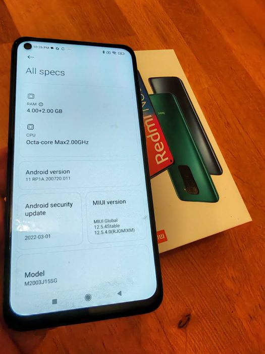 Redmi Note 9 4/128GB Forest Green