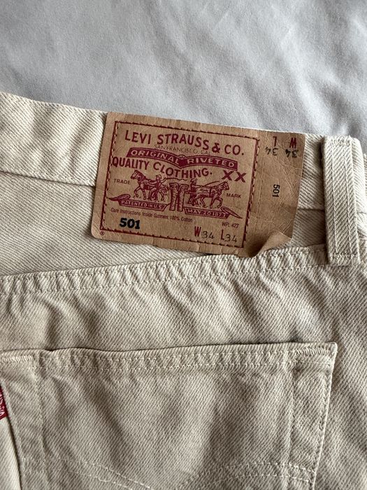 Levi’s 501 w34 l34 made in USA