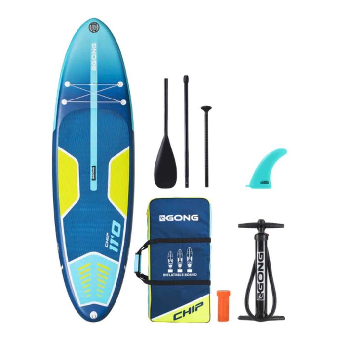 Stand Up Paddle Board 11'0"insuflável em bom estado + Bomba elétrica