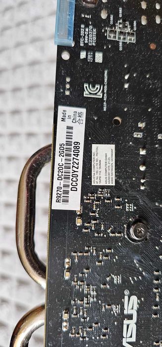 комп'ютерний комплrет, плата gigabyte ga-ma770, відео r9 270 asus