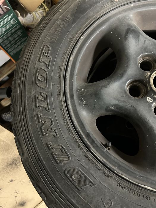 4 jantes + pneus estrada RR