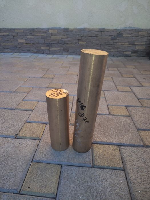 Прути латунні 70 мм вага 20 кг по 450 грн