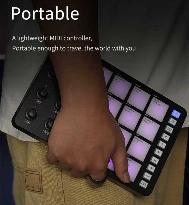 Розпродаж‼️M-Vave SMC-PAD Pro – Бездротовий MIDI Контролер