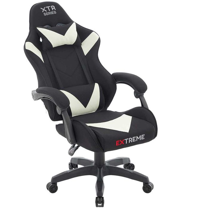 Fotel Gamingowy z tkaniny EXTREME XTR Cream