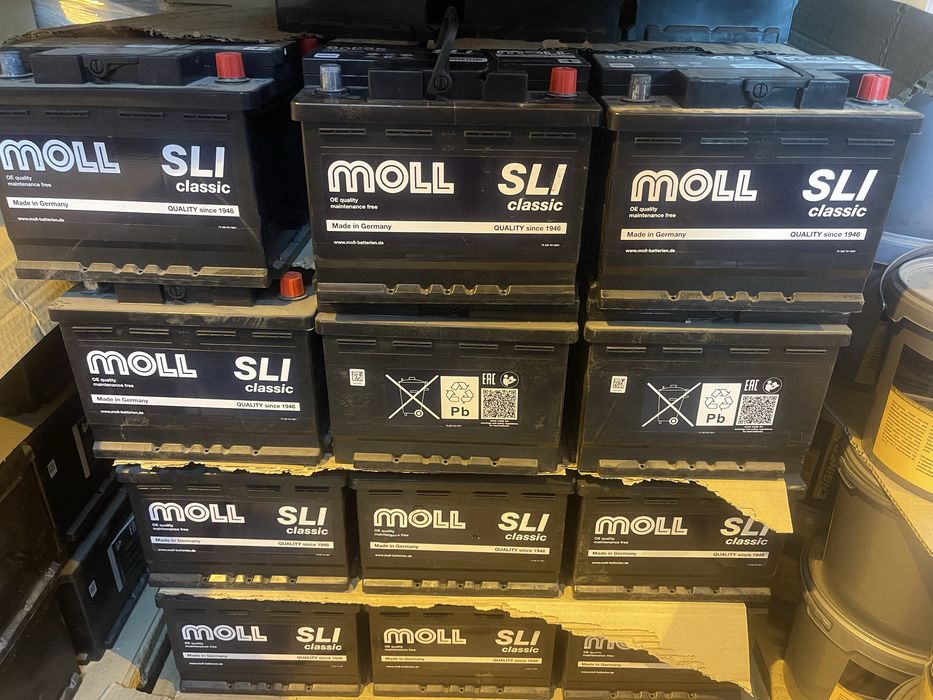 Акумуляторна батарея 60 MOLL SLI classic 12V55Ah АКБ