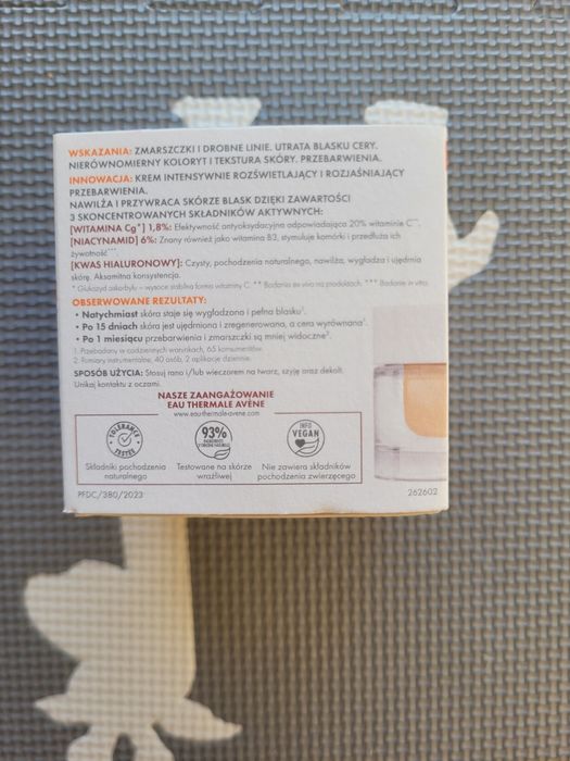 Avene Vitamin Activ Cg krem rozświetlający  50ml