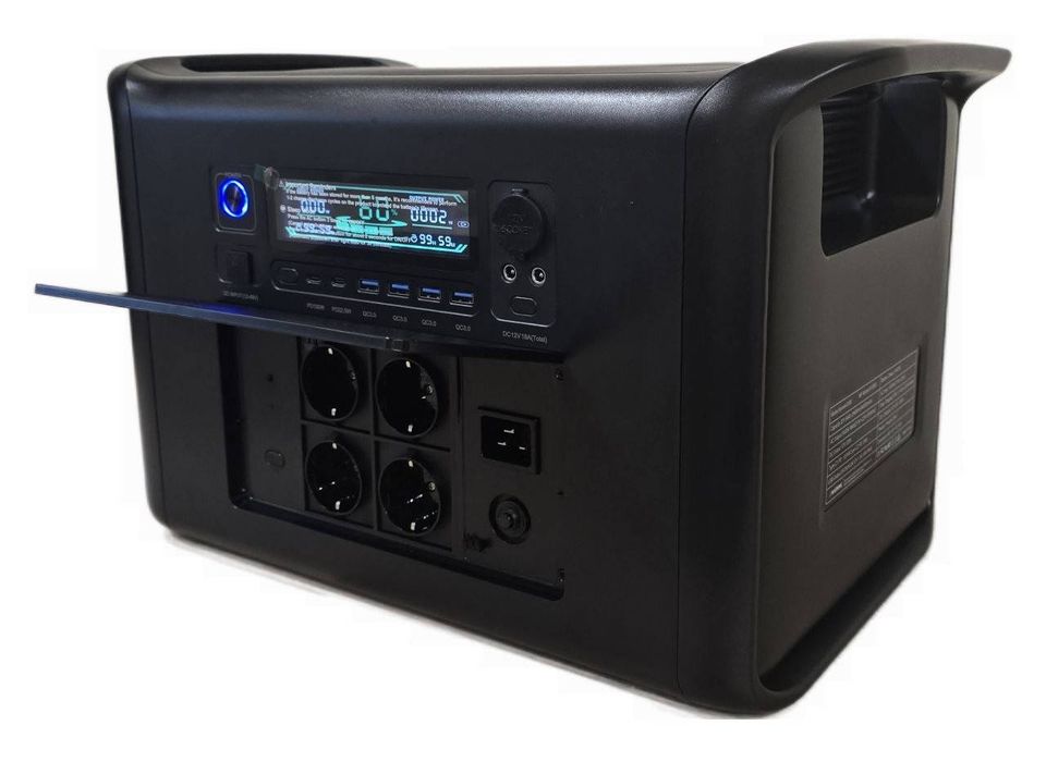 Портативна зарядна станція Apower2000,2400Вт 2048 Вт/год зарядка 2 год
