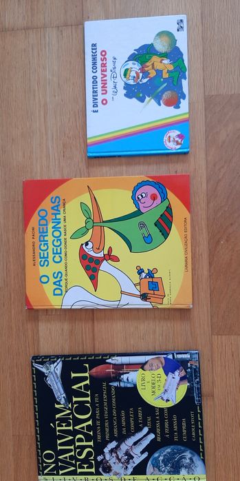 Livro vintage Walt Disney É divertido Conhecer Universo, No vaivém