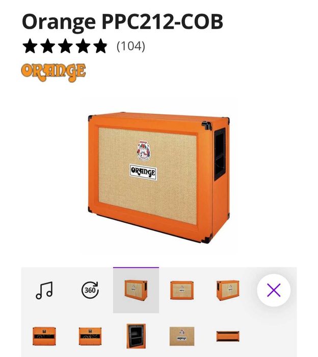 Coluna Orange 2x12 OB