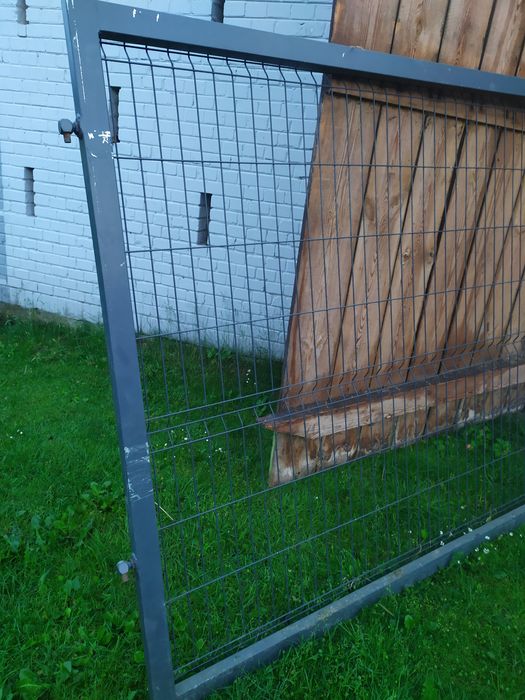 Brama dwuskrzydłowa panelowa