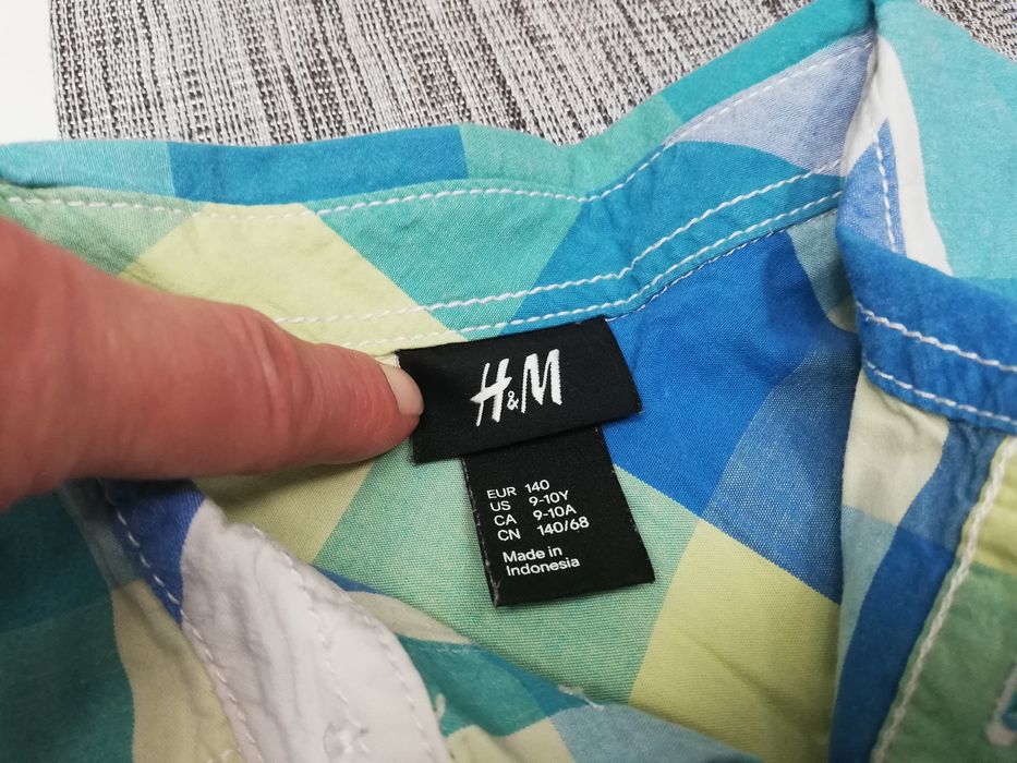Koszula dla chłopca H&M r. 140