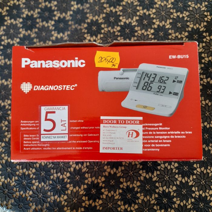 Ciśnieniomierz Panasonic