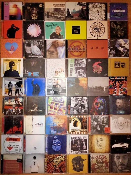 Zestaw hip-hop-owy Guzior Dwa Sławy Pezet Sarius O.S.T.R. PRO8L3M Zeus