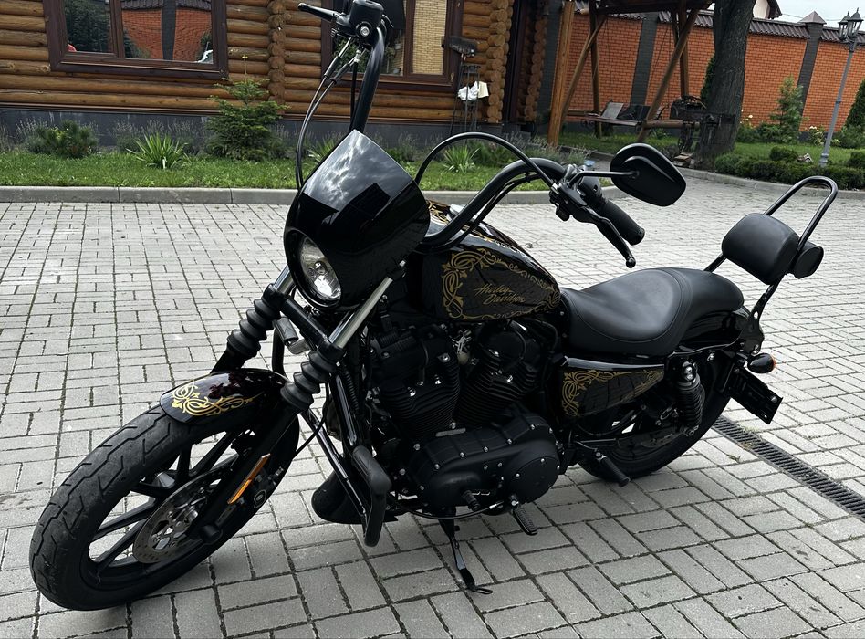 Harley-Davidson Sporster XL1200 Iron 2021 Аерографія
