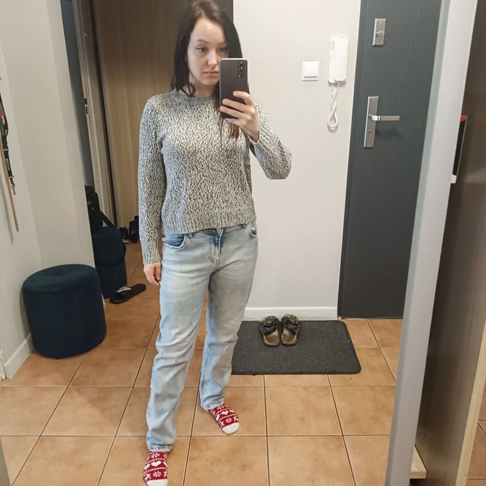 Sweter, luźny, oversize, rozmiar M, H&M