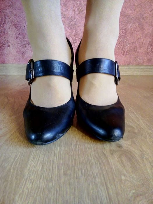 Туфлі жіночі, шкіряні