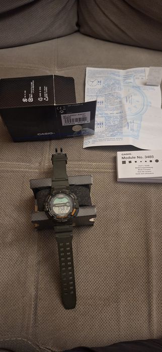 Zegarek wędkarski casio