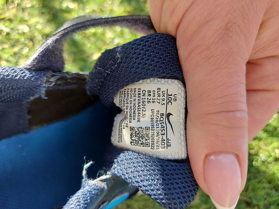 Buty Nike Rozmiar 27