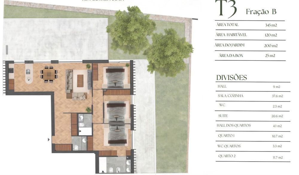 Apartamento T3 Venda em Lordelo do Ouro e Massarelos,Porto