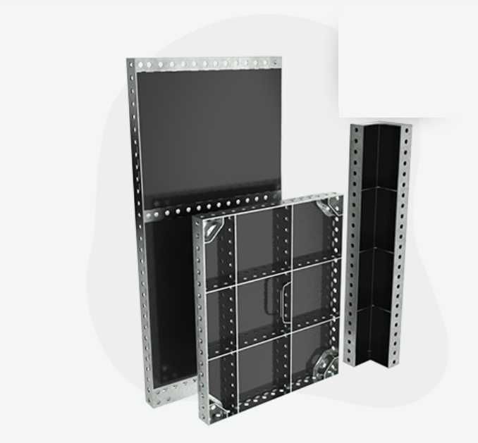 Szalunek ścienny typ tekko zestaw 150 m2 jak nowy + słupy wypory!