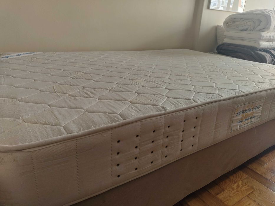 Colchão e somier 135 x 190 usado