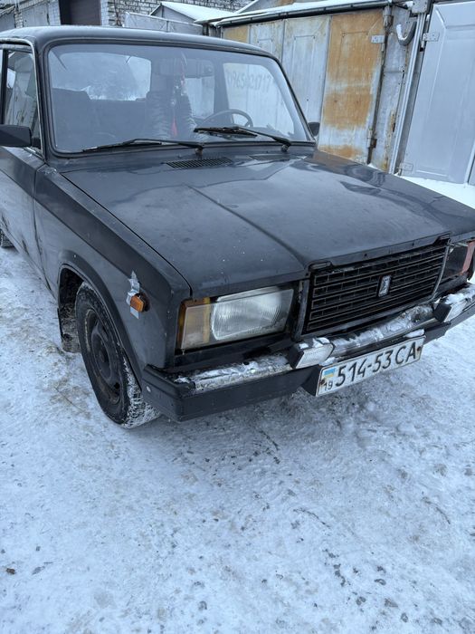 ВАЗ2107 на полном ходу