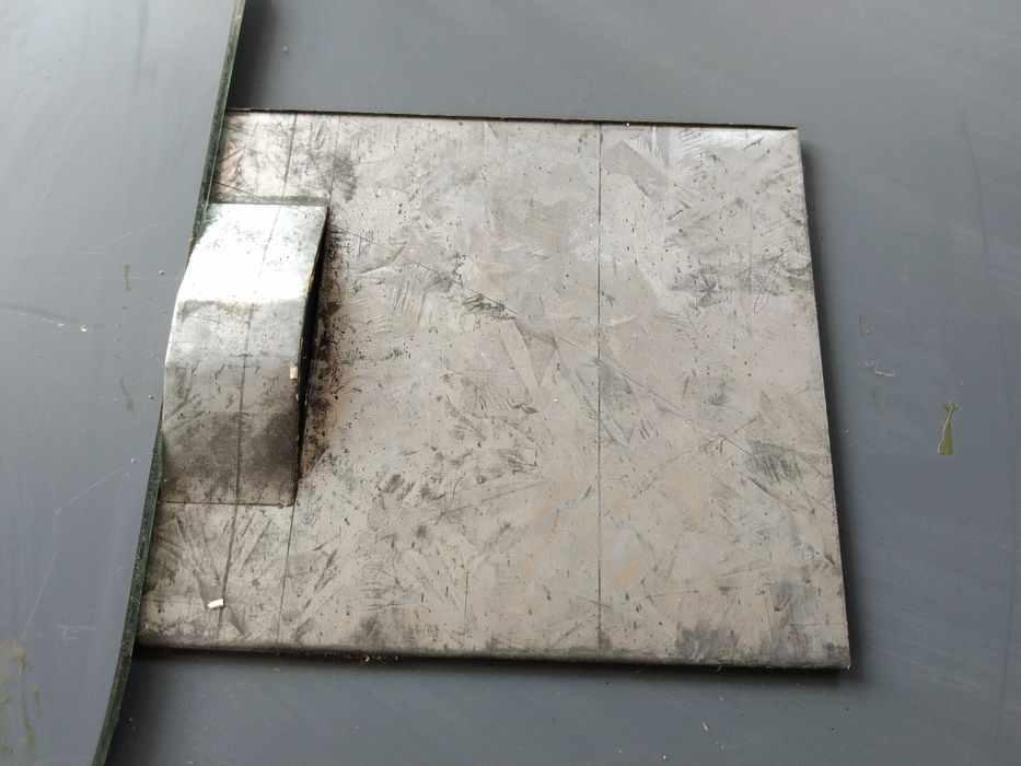 piękne półokrągłe lustro z ozdobną wstawką, jak nowe 50x120cm