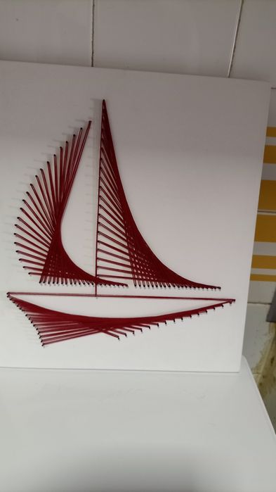 Quadros stringart (barco)435434510469058561
