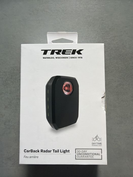Trek Carback Radar Tail Light radar rowerowy czerwone światło tylne
