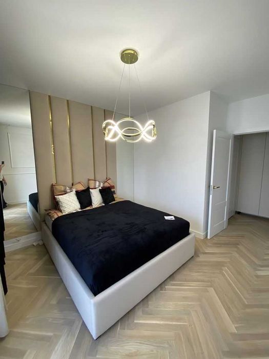 Panele tapicerowane na wymiar łózko box od producenta ozdobne listwy