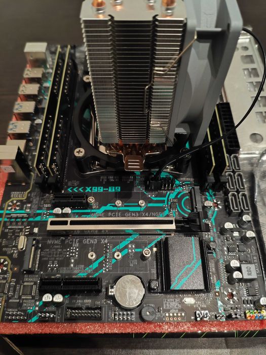 X99 2011v3 MACHINIST B9 + 2683v3 / E5 2666v3 2667в3 DDR4 ОЗУ 16gb 32