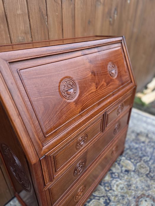 Sekretarzyk sekretara biurko komoda drewniana  #2176 Stylowy Węgrów