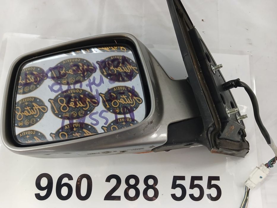 Espelho retrovisor esquerdo eletrico nissan xtrail ano 2006