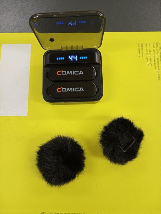 Comica Vimo S MI Lightning с двумя микрофонами