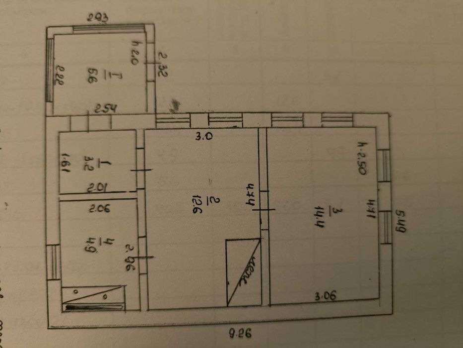 Продам будинок в с.Івківці + 1,85га горіхового саду
