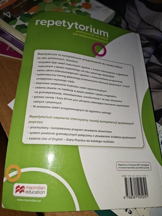 Repetytorium język angielski Macmillan