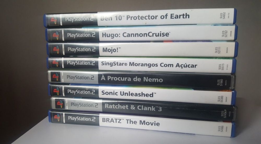 8 Jogos para a Playstation 2